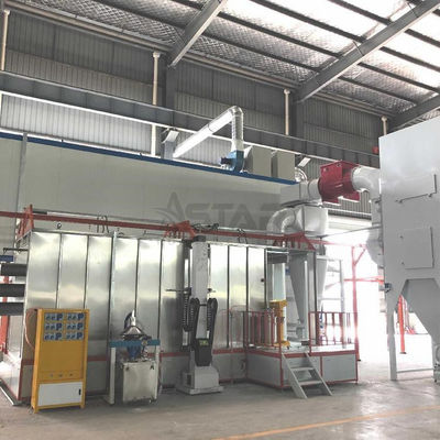 Buồng phun sơn tĩnh điện Phòng chống cháy nổ tự động