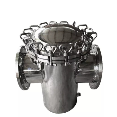 Bộ lọc loại rổ bằng thép không rỉ SUS304 Chống gỉ Bộ lọc trong giỏ Lọc DN-300