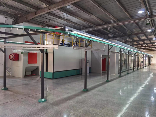 Dây chuyền sơn tĩnh điện tự động 40m/giờ cho tấm gỗ nội thất gỗ Mdf
