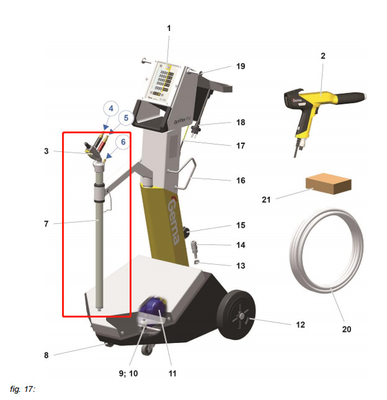 1009679 Thiết bị sơn Phụ tùng phụ tùng ẩm ẩm / Máy hút Optiflex Pro B
