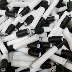 1006485 Ig06 Gema bột phủ súng bộ phận đen và trắng đầu tiêm