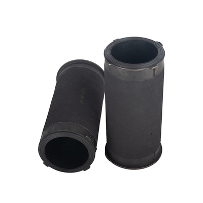 Ho DN80 Pinch Valve Sleeve để bơm sơn bột từ Cyclone đến Powder Hopper