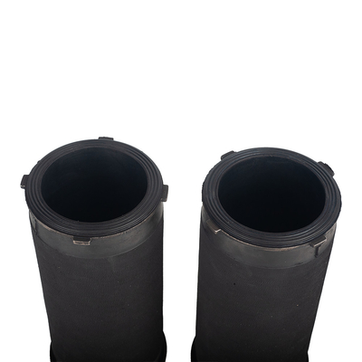 Ho DN80 Pinch Valve Sleeve để bơm sơn bột từ Cyclone đến Powder Hopper