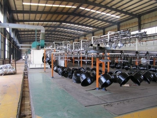 Đường phủ bột điện tĩnh mạch bánh xe tự động