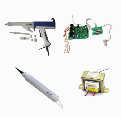 12V súng phủ bột điện tĩnh kim loại bằng tay