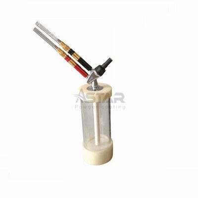 Cốc phủ bột nhựa di động cỡ vừa nhỏ