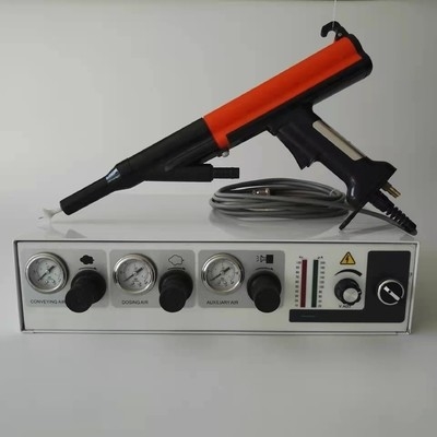 Máy súng phủ bột kim loại đỏ Nordson