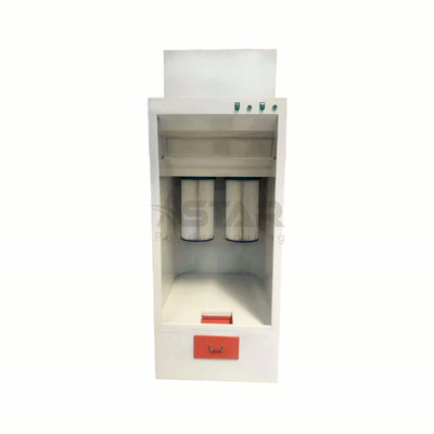 Hướng dẫn di động hai bộ lọc nhỏ bột phủ Booth