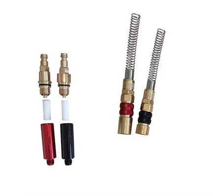 261645 261637 1005589 1005590 Bộ phun bột OptiFlow IG06 Khớp nối nhả nhanh và bộ van kiểm tra không khí