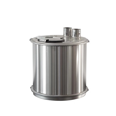 Tất cả các loại của bột lớp phủ vòng Fluidizing Hopper Stainless