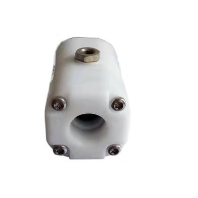 AKO DN20 Pinch Valve Manual White Internal Thread Connection (Kết nối dây nội bộ màu trắng)