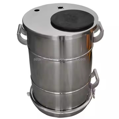 PH150D-24-D thép không gỉ tròn Hopper bột tái chế phủ OEM tùy chỉnh