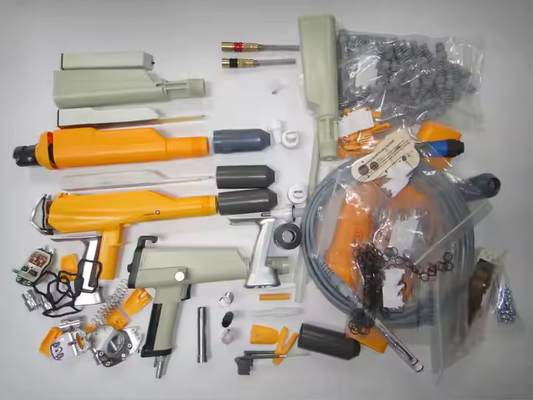 Máy phủ bột điện tĩnh tùy chỉnh Bắn súng xịt Nhà máy OEM được đánh bóng