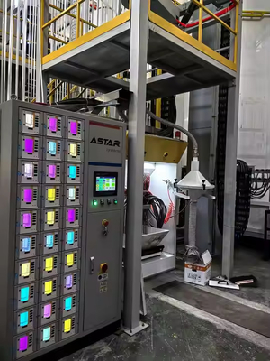 ASTAR Smart Control Master PLC Control Powder Coating Cabinet Thiết bị sơn công nghệ cao