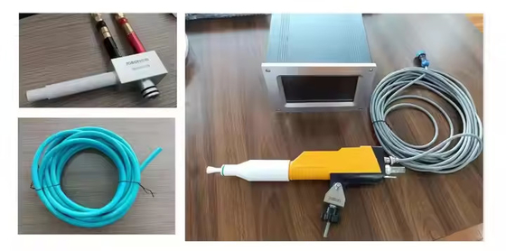Súng xịt bột điện tĩnh bằng kim loại DIY