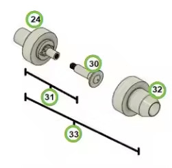 Bộ vòi không phải là OEM bao gồm bộ khuếch tán và nắp cho khẩu súng thủ công Parker Ionics GX132