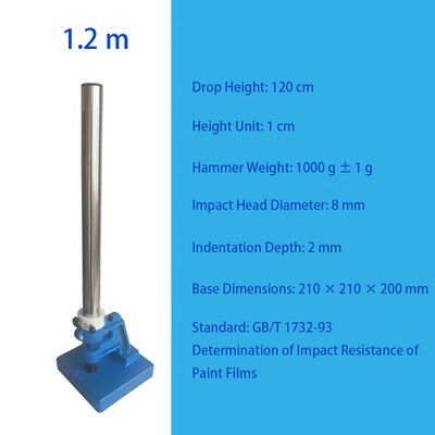 Máy thử va đập màng sơn / Máy thử va đập búa rơi - Máy thử độ bền va đập của sơn phủ kim loại (Gb/T 1732)