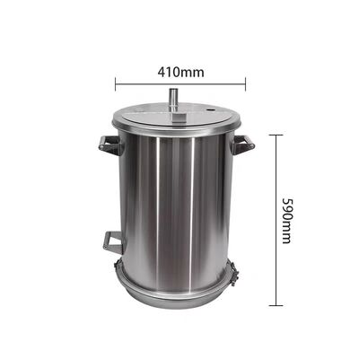 Thép không gỉ Fluidizing Powder Coating Hopper cho máy sơn bột