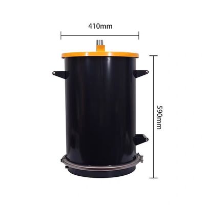 Thép không gỉ Fluidizing Powder Coating Hopper cho máy sơn bột