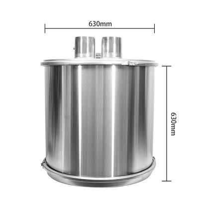 Thép không gỉ Fluidizing Powder Coating Hopper cho máy sơn bột