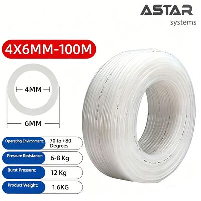 Upe ống sơn chống ăn mòn 6 * 4mm 8 * 5mm 8 * 6mm
