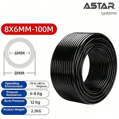 Upe ống sơn chống ăn mòn 6 * 4mm 8 * 5mm 8 * 6mm