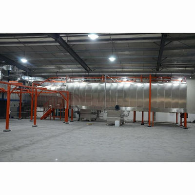 Phần cứng Dây chuyền sơn tĩnh điện Treo Thiết bị tiền xử lý phun