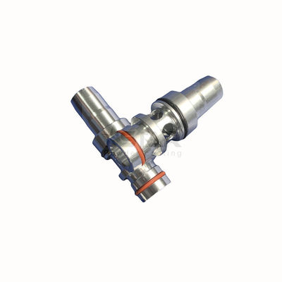 249506 Metric Máy bơm thức ăn bột Giá đỡ cổ họng Phụ tùng sơn tĩnh điện