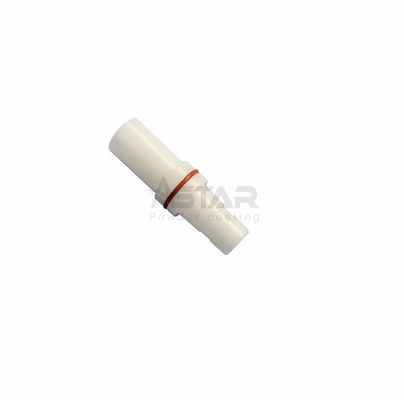 134386 Phụ tùng sơn tĩnh điện Bộ chuyển đổi ống PTFE với vòng chữ O