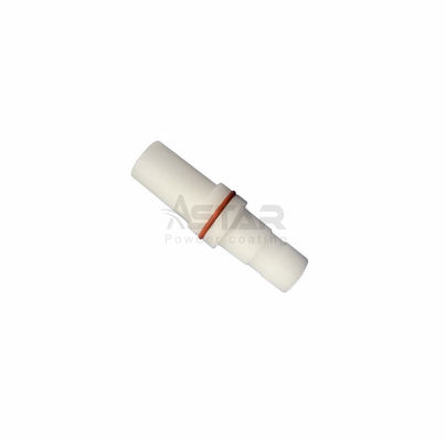 134386 Phụ tùng sơn tĩnh điện Bộ chuyển đổi ống PTFE với vòng chữ O