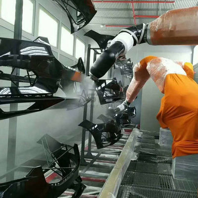 Ô tô Bumper Robot phun sơn tự động 6 trục
