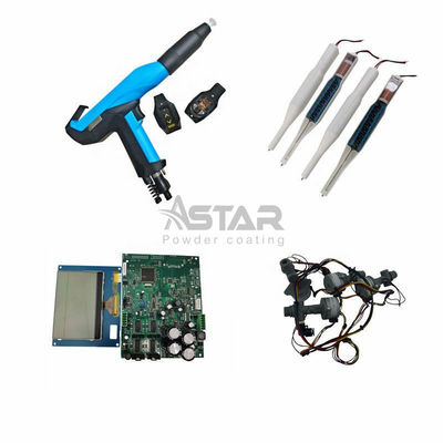 Súng sơn tĩnh điện màu xanh, Súng sơn tĩnh điện bằng tay