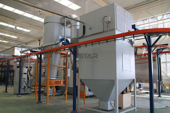 Khu vực điện phần cứng Nhà máy sơn tĩnh điện băng tải