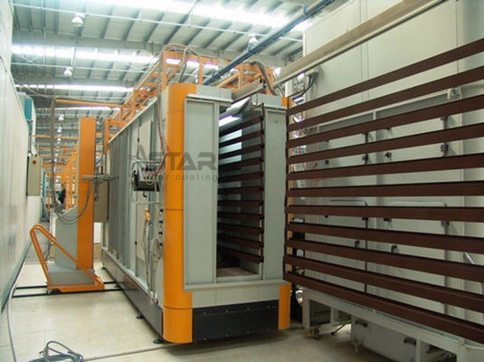 Hồ sơ nhôm Dây chuyền sơn tĩnh điện