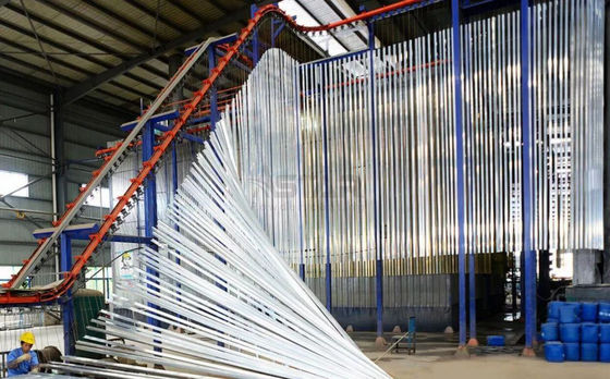 Máy sơn tĩnh điện nhôm dọc