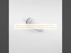 1008142 Khả năng tùy biến vòi phun phẳng Assy A + B NF24 cho súng sơn bột GM03 GA03 GM04 OEM hỗ trợ